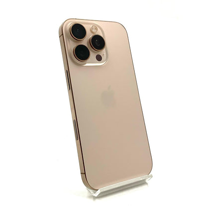 【全額返金保証】【最速発送】Apple iPhone iPhone 16 Pro 256GB ゴールド au SIMフリー 美品 動作確認済 91%