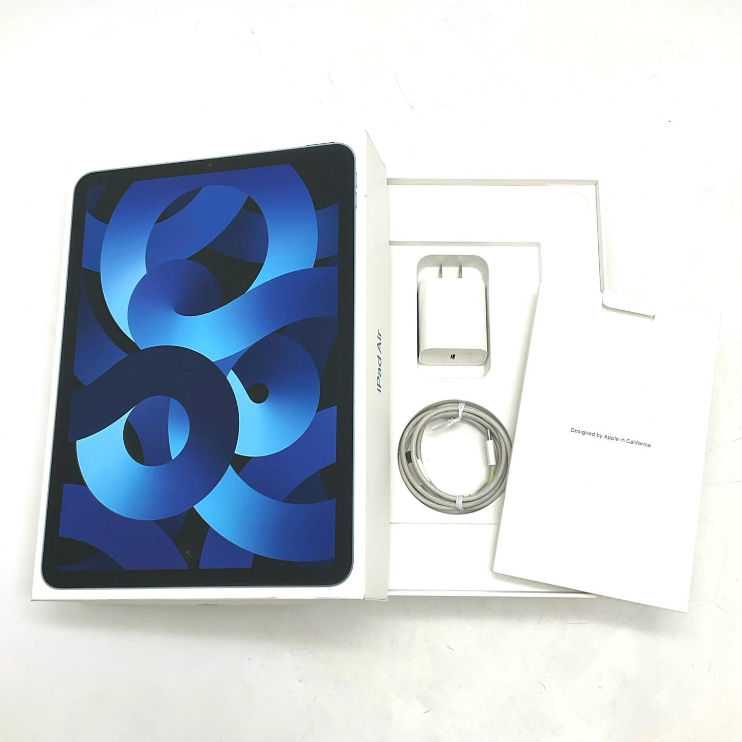 【全額返金保証】【最速発送】Apple iPad Air 10.9インチ 第5世代 64GB ブルー WiFi+Cellular SIMフリー 白ロム 動作確認済
