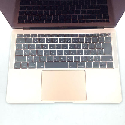 【全額返金保証】【最速発送】Apple MacBook Air 13.3インチ 2018 1.6GHz Intel Core i5 8GB 256GB ゴールド 動作確認済