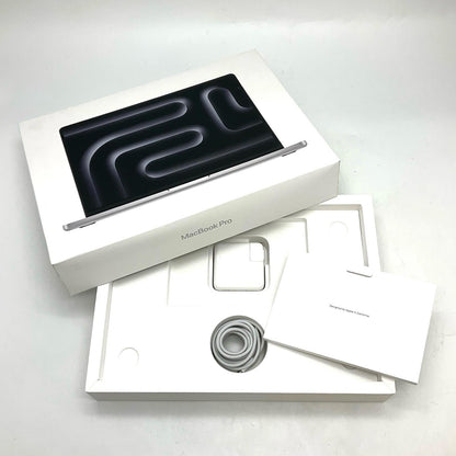 【全額返金保証】【最速発送】Apple MacBook Pro 14インチ 2024 Apple M4 16GB 512GB シルバー 100% 美品 動作確認済