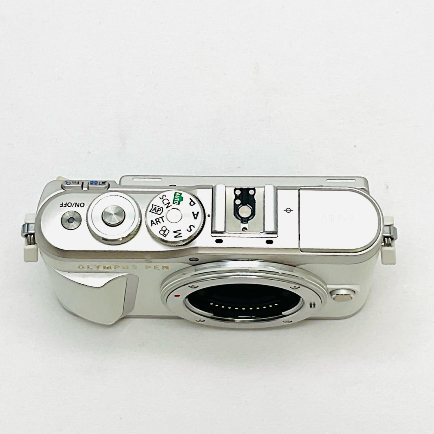【全額返金保証】【最速発送】OLYMPUS デジタル一眼 PEN E-PL9 ボディ ホワイト 美品 動作確認済
