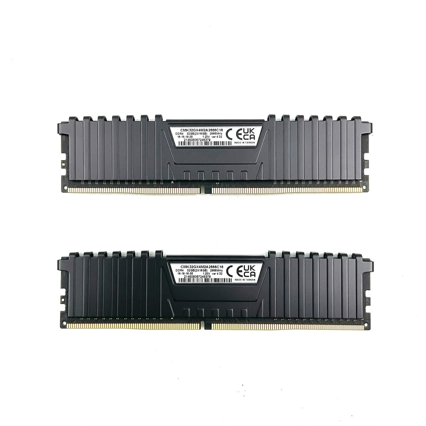 【全額返金保証】【最速発送】CORSAIR VENGEANCE LPX DDR4 2x16GB (32GB) 2666MHz CMK32GX4M2A 2666C16 美品 動作確認済