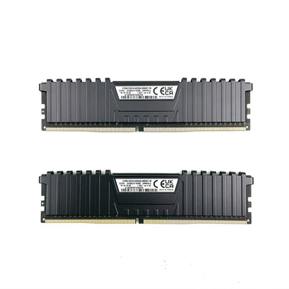【全額返金保証】【最速発送】CORSAIR VENGEANCE LPX DDR4 2x16GB (32GB) 2666MHz CMK32GX4M2A 2666C16 美品 動作確認済