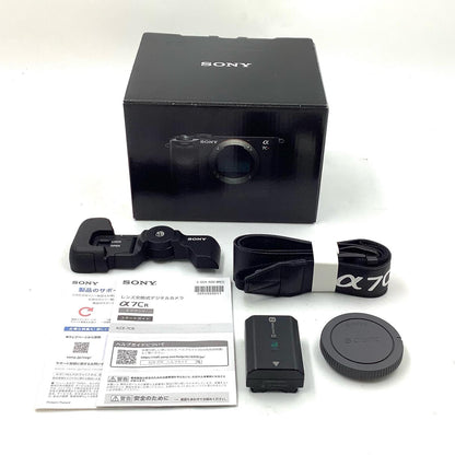 【全額返金保証】【最速発送】Sony デジタル一眼 α7CR ILCE-7CR ボディ ブラック 超美品 動作確認済