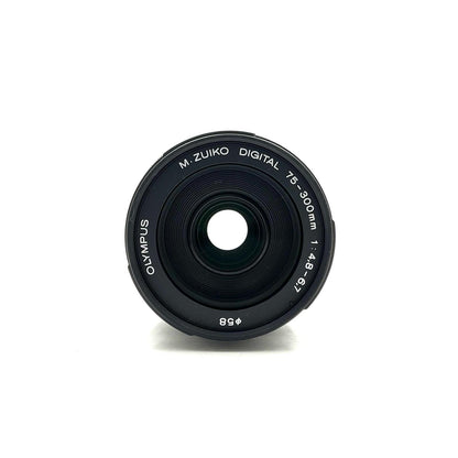 【全額返金保証】【最速発送】OLYMPUS M.ZUIKO DIGITAL ED 75-300mm F4.8-6.7 II 美品 動作確認済