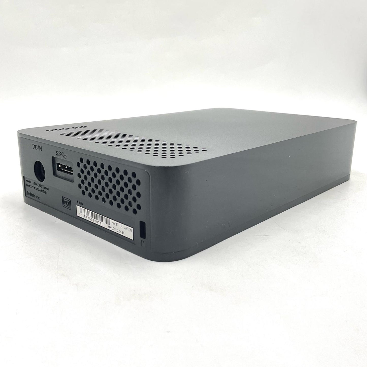 【全額返金保証】【最速発送】BUFFALO HD-LC3.0U3-BK 美品 動作確認済