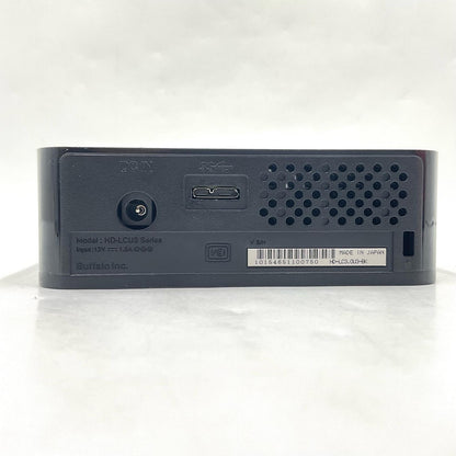 【全額返金保証】【最速発送】BUFFALO HD-LC3.0U3-BK 美品 動作確認済