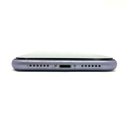 【全額返金保証】【最速発送】Apple iPhone iPhone 11 128GB パープル 白ロム 動作確認済 77%