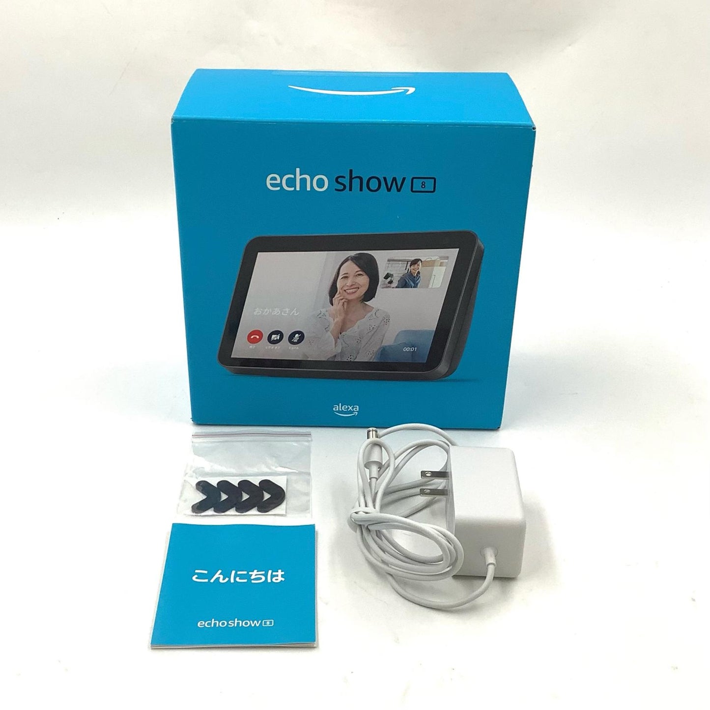 【全額返金保証】【最速発送】Amazon Echo Show 8 第2世代 ABH3N2 美品 動作確認済