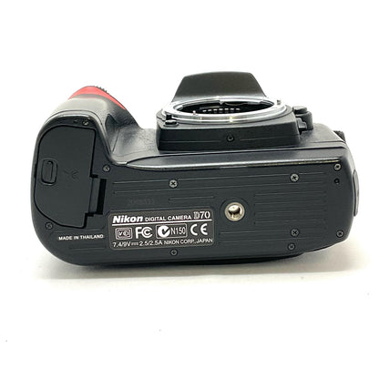 【全額返金保証】【最速発送】Nikon デジタル一眼 D70 ボディ ブラック 動作確認済