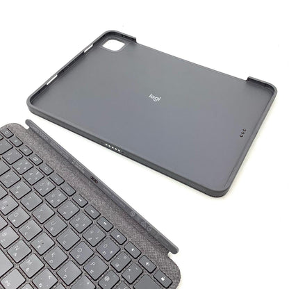 【全額返金保証】【最速発送】Logicool COMBO TOUCH iPad Pro 11インチ（第1世代、第2世代、第3世代） iK1176 超美品 動作確認済