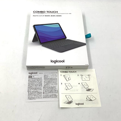 【全額返金保証】【最速発送】Logicool COMBO TOUCH iPad Pro 11インチ（第1世代、第2世代、第3世代） iK1176 超美品 動作確認済