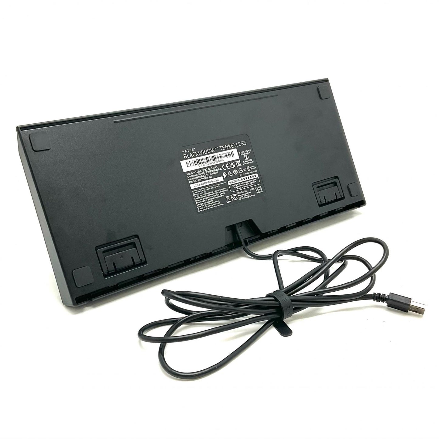 【全額返金保証】【最速発送】Razer BLACKWIDOW V3 TKL JP Yellow Switch RZ03-03491900-R3J1 美品 動作確認済