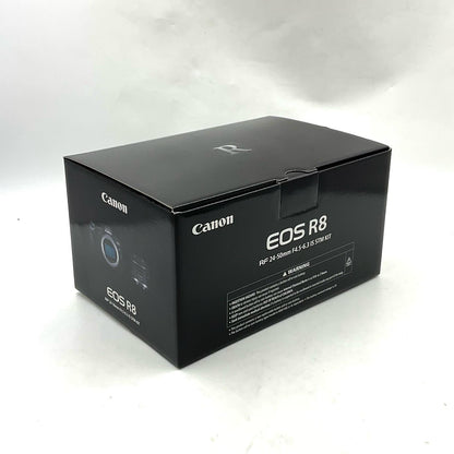 【全額返金保証】【最速発送】Canon デジタル一眼 EOS R8 RF24-50 IS STM レンズキット 新品未開封 即納OK