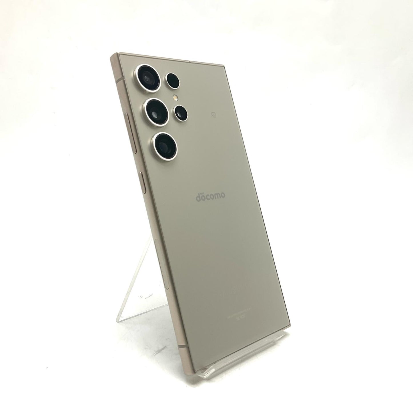 【全額返金保証】【最速発送】 Galaxy S24 Ultra 256GB チタニウムゴールド docomo SIMフリー SC-52E 白ロム 動作確認済