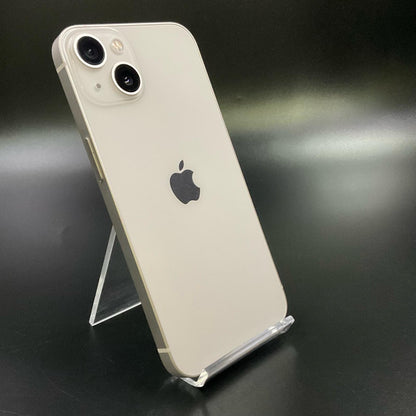 【全額返金保証】【最速発送】Apple iPhone iPhone 13 128GB スターライト SIMフリー 白ロム 動作確認済 80%