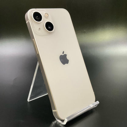 【全額返金保証】【最速発送】Apple iPhone iPhone 13 mini 128GB スターライト docomo SIMフリー 白ロム 動作確認済 85%