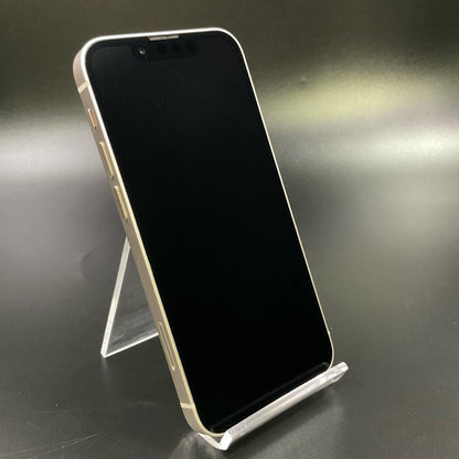 【全額返金保証】【最速発送】Apple iPhone iPhone 13 mini 128GB スターライト docomo SIMフリー 白ロム 動作確認済 85%