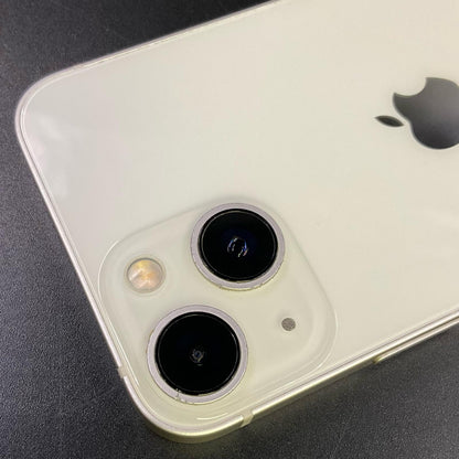 【全額返金保証】【最速発送】Apple iPhone iPhone 13 mini 128GB スターライト docomo SIMフリー 白ロム 動作確認済 85%
