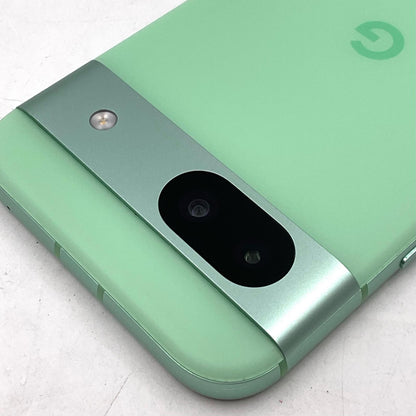 【全額返金保証】【最速発送】Google Pixel ８a 128GB グリーン SIMフリー 白ロム 美品 動作確認済