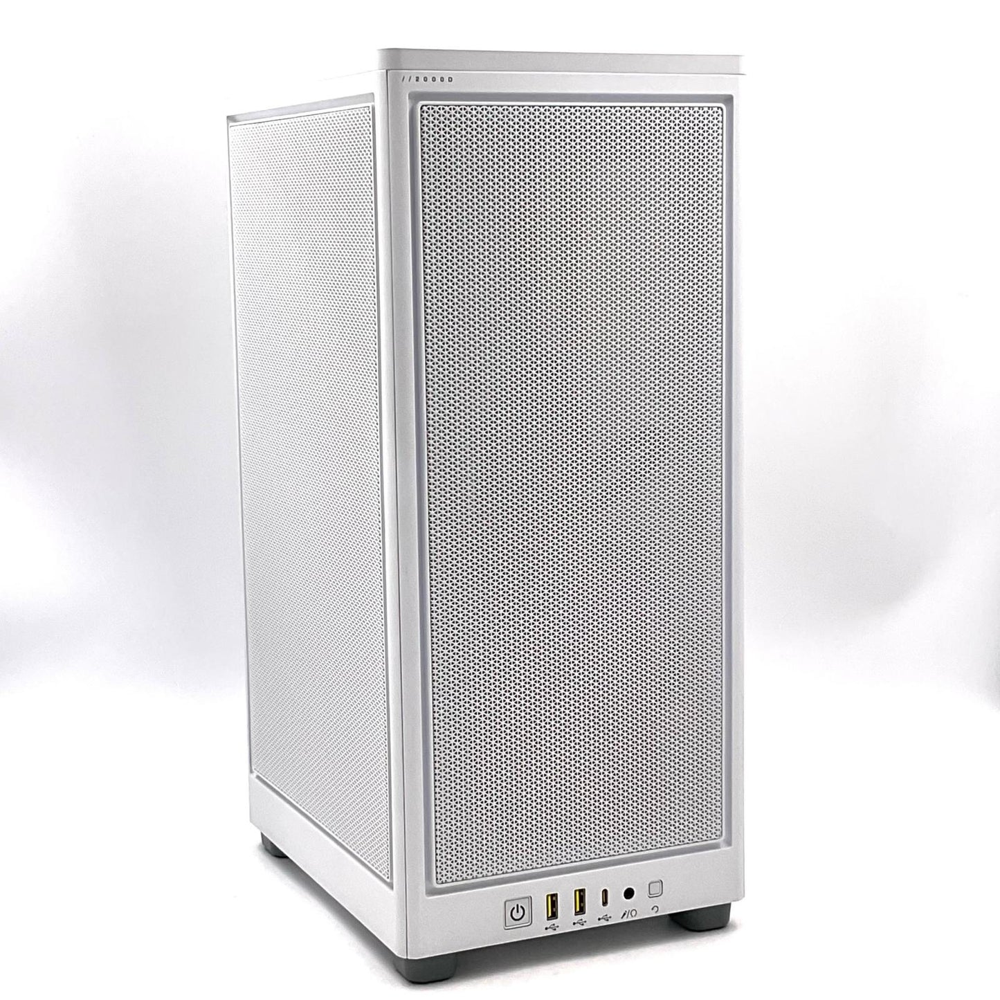 【全額返金保証】【最速発送】Corsair ケース Mini-ITX pcケース iCUE 2000D RGB Airflow 美品 動作確認済
