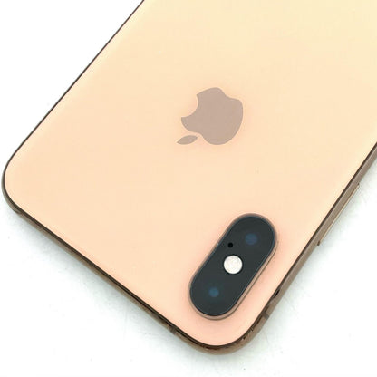 【全額返金保証】【最速発送】Apple iPhone iPhone XS 64GB ゴールド docomo 白ロム 美品 動作確認済 80%