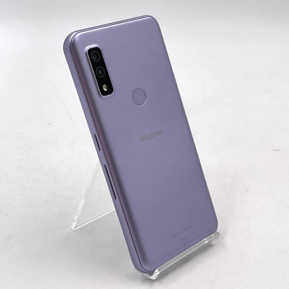 【全額返金保証】【最速発送】富士通 arrows We 64GB パープル docomo SIMフリー F-51B 白ロム 美品 動作確認済