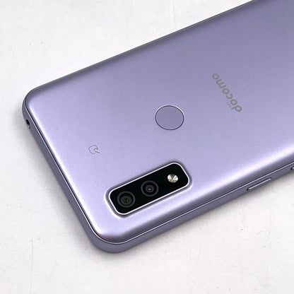 【全額返金保証】【最速発送】富士通 arrows We 64GB パープル docomo SIMフリー F-51B 白ロム 美品 動作確認済
