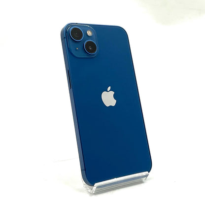 【全額返金保証】【最速発送】Apple iPhone iPhone 13 128GB ブルー au 白ロム 動作確認済 81%