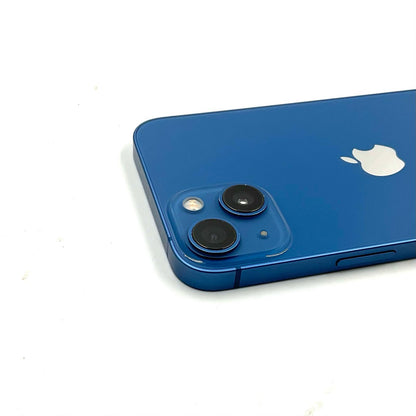 【全額返金保証】【最速発送】Apple iPhone iPhone 13 128GB ブルー au 白ロム 動作確認済 81%