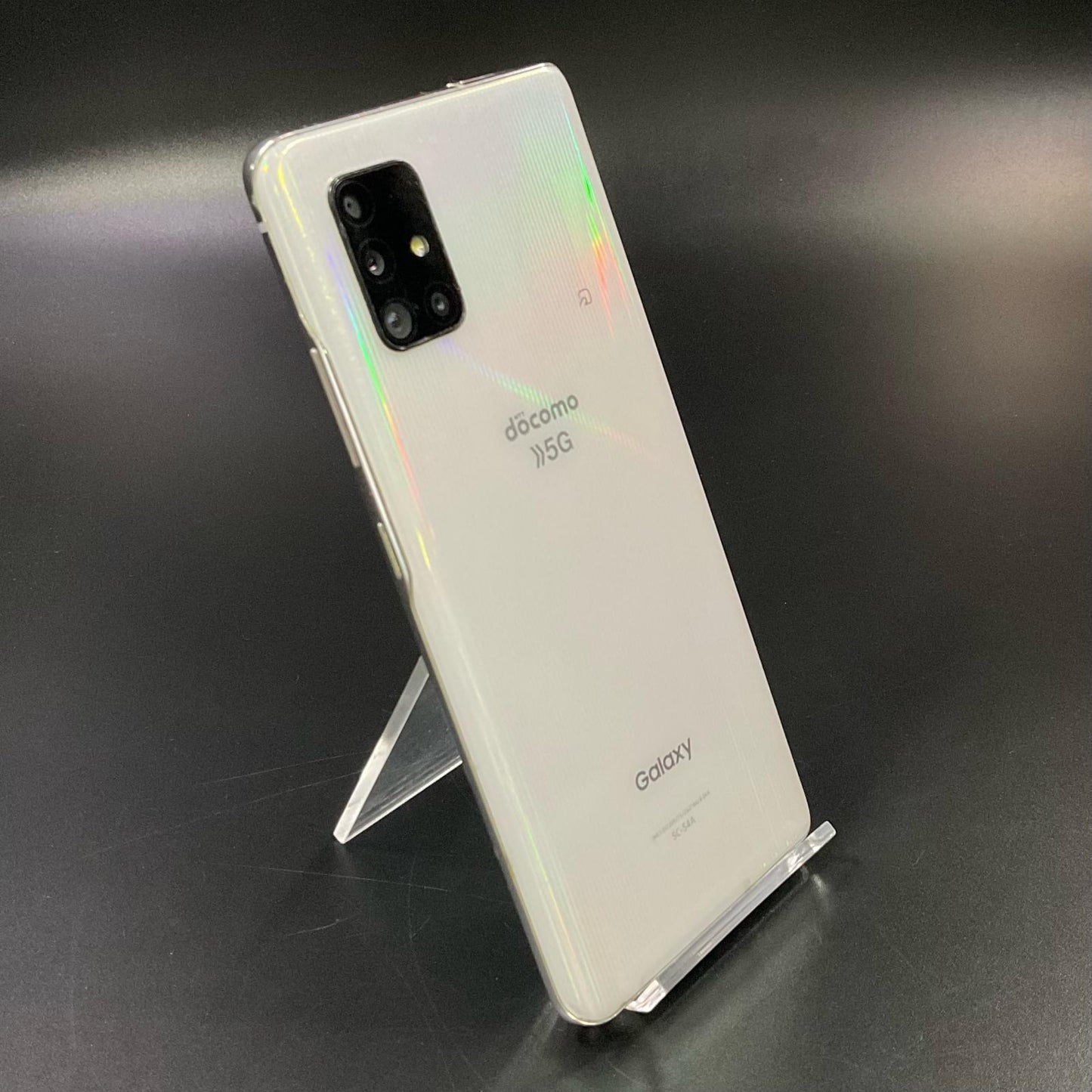 【最速発送】SAMSUNG Galaxy A51 5G 128GB ホワイト docomo SIMフリー SC-54A 白ロム【難有】