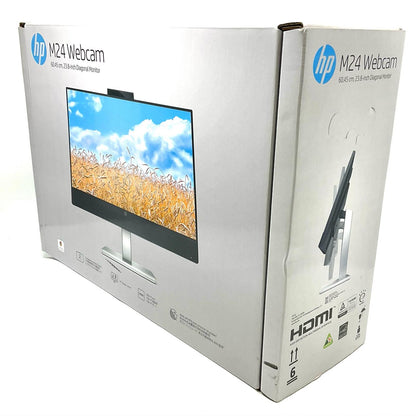 【全額返金保証】【最速発送】HP HP M24 Webcam Monitor 459J4AA#ABJ 23.8インチ 美品 動作確認済