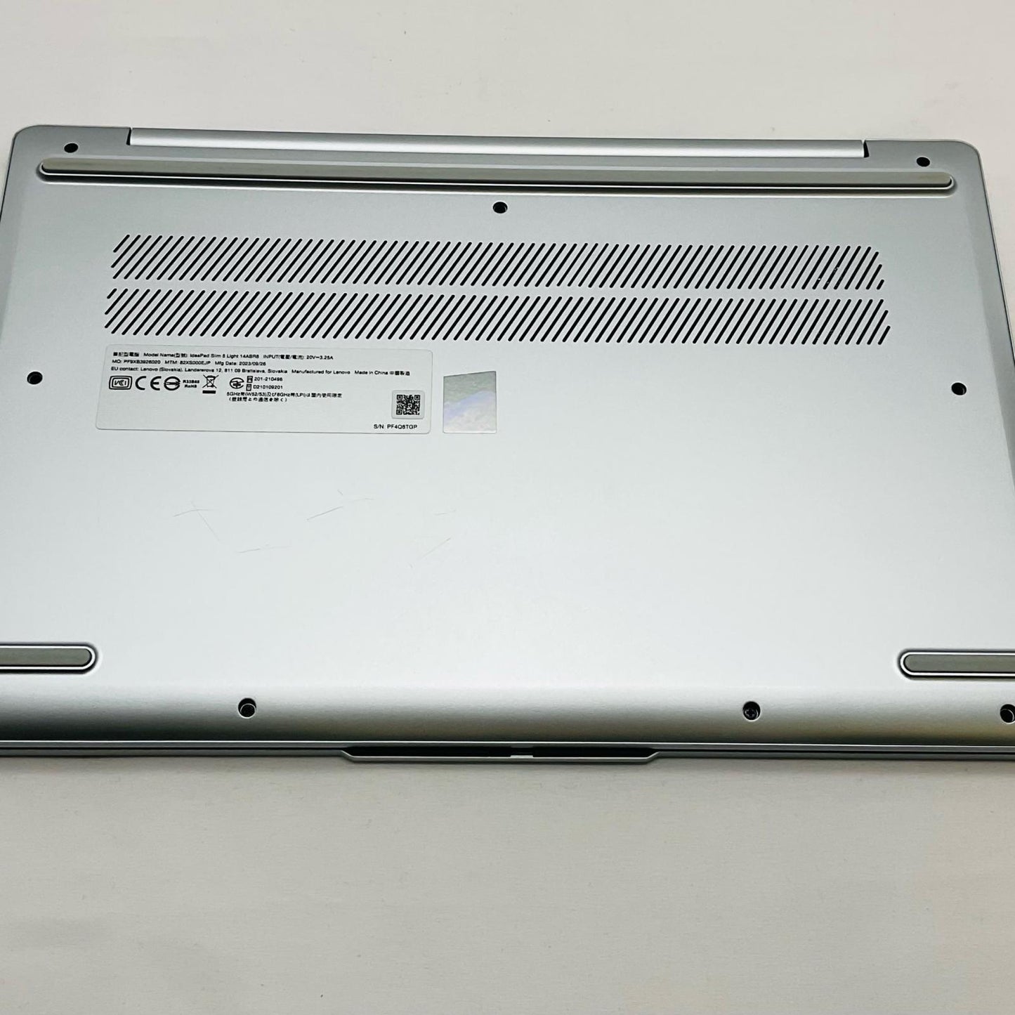 【全額返金保証】【最速発送】Lenovo IDEAPAD Slim 5 Light 14ABR8 82XS AMD Ryzen 5 7530U with Radeon Graphics 16GB M.2 SSD 512GB 100% 美品 動作確認済
