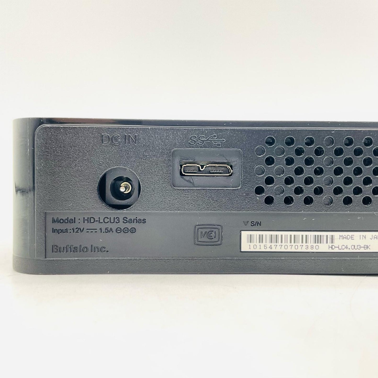 【全額返金保証】【最速発送】BUFFALO DriveStation [ブラック] 4TB HD-LC4.OU3-BK 美品 動作確認済