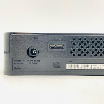 【全額返金保証】【最速発送】BUFFALO DriveStation [ブラック] 4TB HD-LC4.OU3-BK 美品 動作確認済