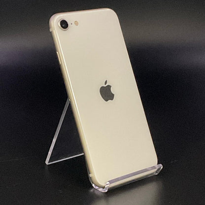【全額返金保証】【最速発送】Apple iPhone iPhone SE（第3世代） 256GB スターライト SIMフリー 白ロム 動作確認済 71%