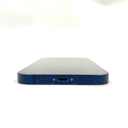 【全額返金保証】【最速発送】Apple iPhone iPhone 12 128GB ブルー 楽天モバイル SIMフリー 白ロム 動作確認済 87%