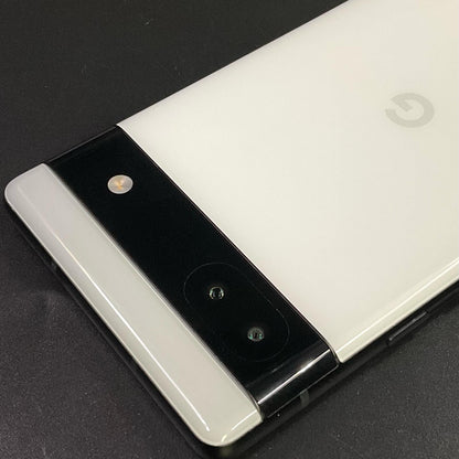 【全額返金保証】【最速発送】Google Pixel 6a 128GB チョーク au SIMフリー Pixel 6a 白ロム 動作確認済