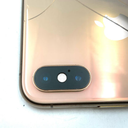 【最速発送】Apple iPhone iPhone XS 64GB ゴールド 白ロム【難有】 84%