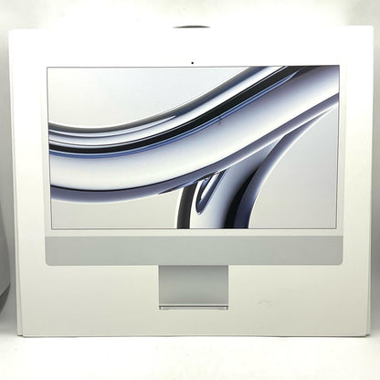 【全額返金保証】【最速発送】Apple iMac 24インチ Apple M3 8GB 256GB シルバー 超美品 動作確認済