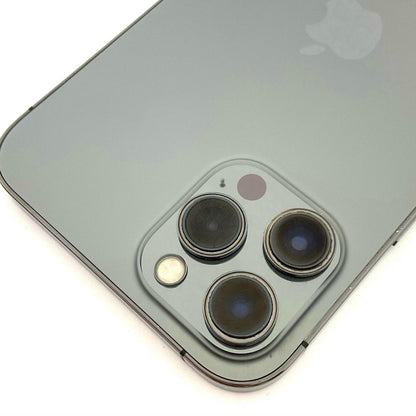 【最速発送】Apple iPhone iPhone 12 Pro Max 256GB グラファイト docomo SIMフリー 白ロム【難有】 73%
