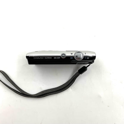 【全額返金保証】【最速発送】Nikon コンパクトデジタルカメラ COOLPIX S2900 [シルバー] 動作確認済