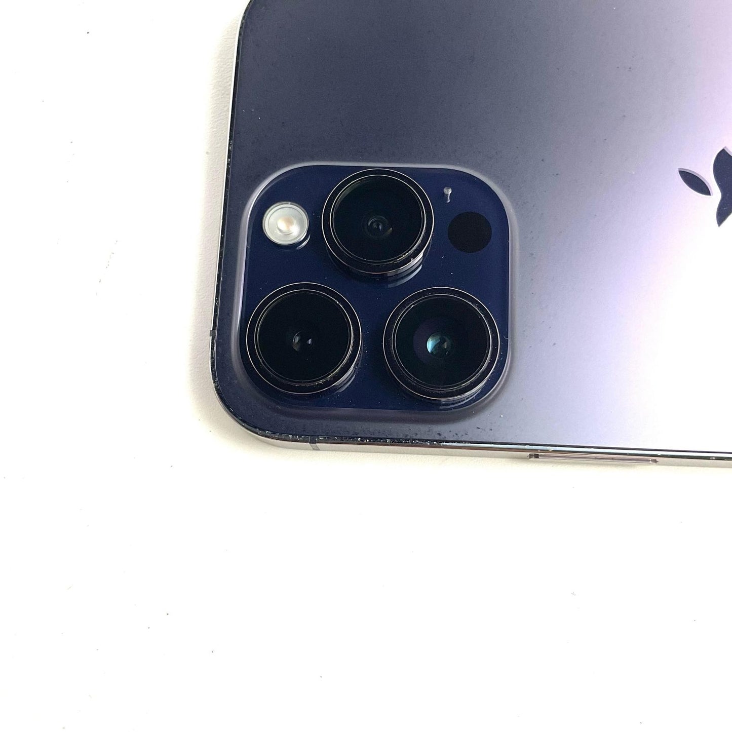 【全額返金保証】【最速発送】Apple iPhone iPhone 14 Pro Max 128GB ディープパープル docomo SIMフリー 白ロム 動作確認済 78%