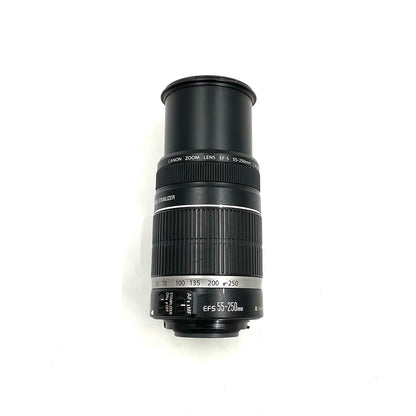 【全額返金保証】【最速発送】Canon EF-S55-250mm F4-5.6 IS 動作確認済