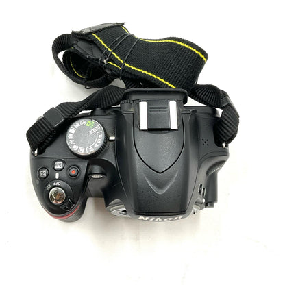【全額返金保証】【最速発送】Nikon デジタル一眼 D3200 ボディ [ブラック] 美品 動作確認済