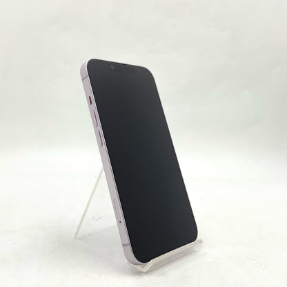 【全額返金保証】【最速発送】Apple iPhone iPhone 14 128GB パープル docomo SIMフリー 白ロム 動作確認済 85%