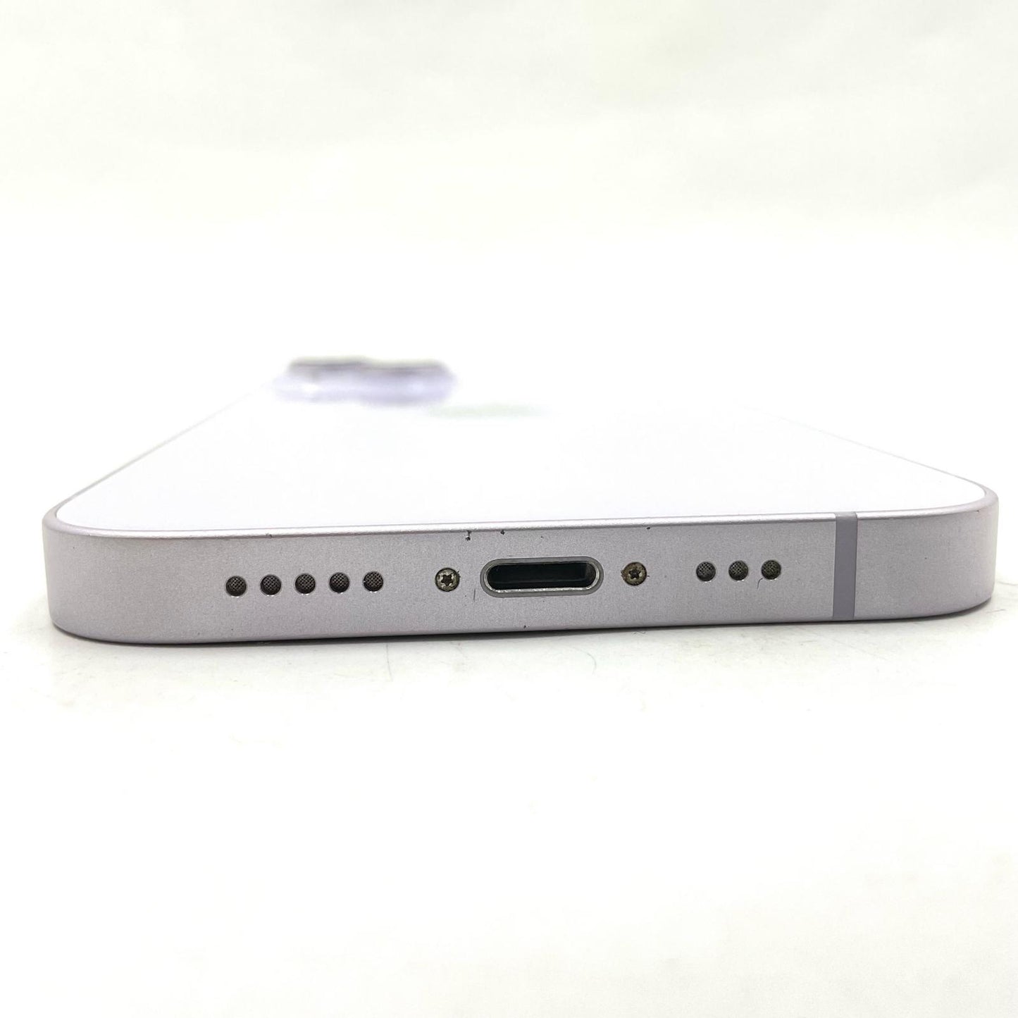 【全額返金保証】【最速発送】Apple iPhone iPhone 14 128GB パープル docomo SIMフリー 白ロム 動作確認済 85%