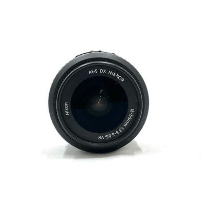 【全額返金保証】【最速発送】Nikon AF-S DX NIKKOR 18-55mm f/3.5-5.6G VR 美品 動作確認済