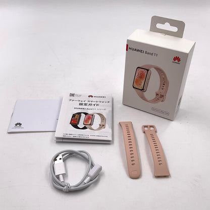 【全額返金保証】【最速発送】HUAWEI HUAWEI Band 11 Aluminum Alloy Case CDY-B29 超美品 動作確認済