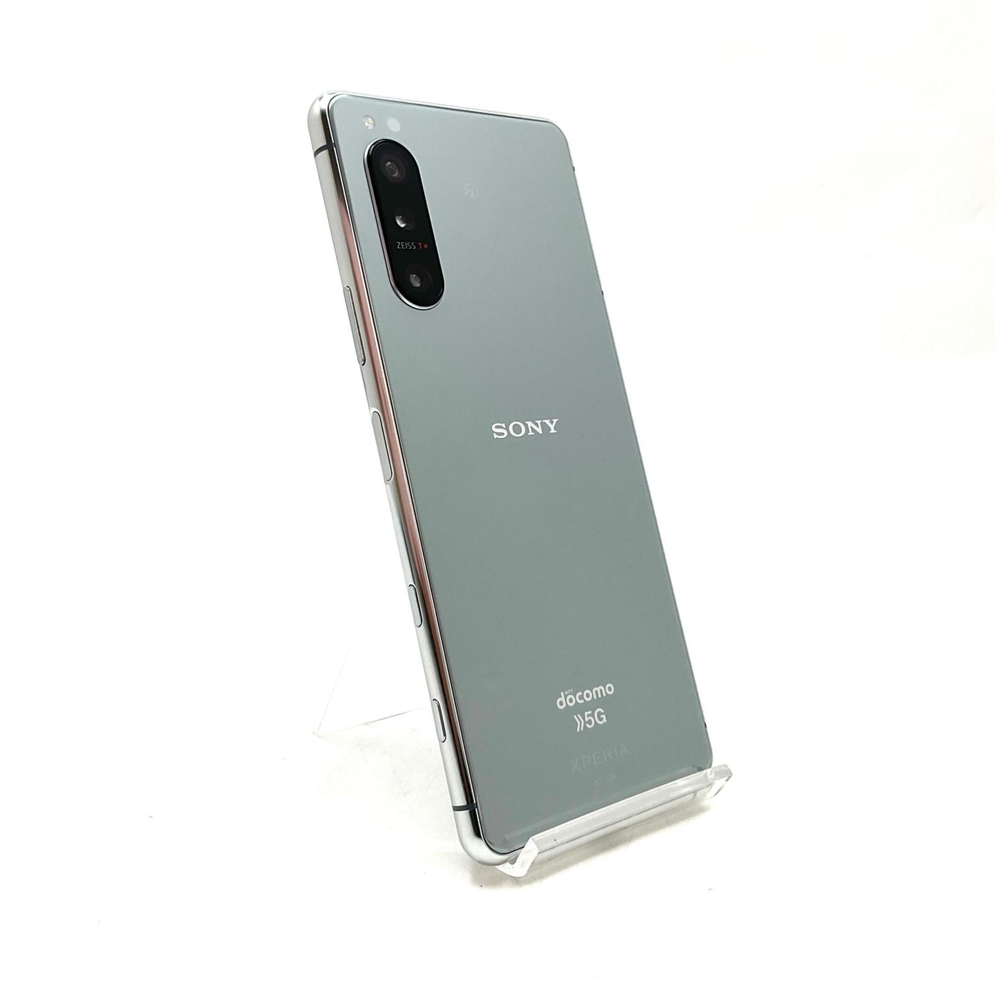 【全額返金保証】【最速発送】Sony Xperia 5 II 128GB グレー docomo SIMフリー SO-52A 白ロム 動作確認済